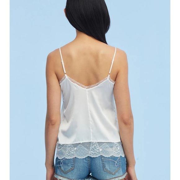 Lilysilk White Sexy Lace Silk Camisole - Picture 2 of 5